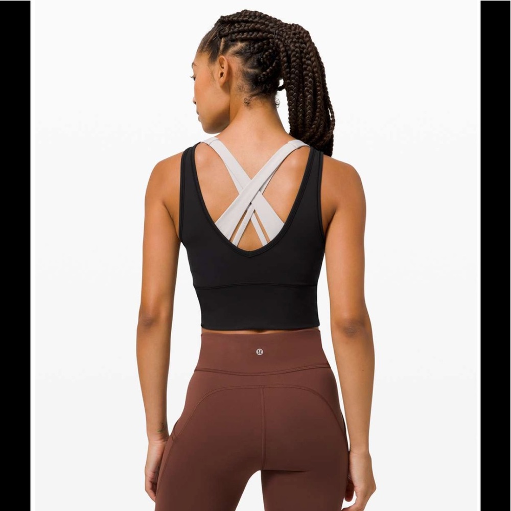 lululemon athletica Black and White Tank Top